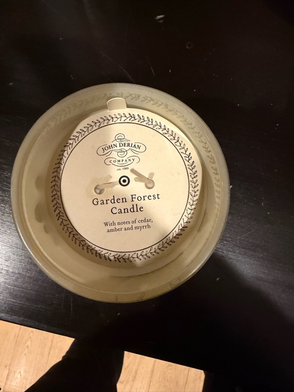Brand new John Derian x Target Candle with Gorgeous Bird Design (NWT) - Picture 2 of 2